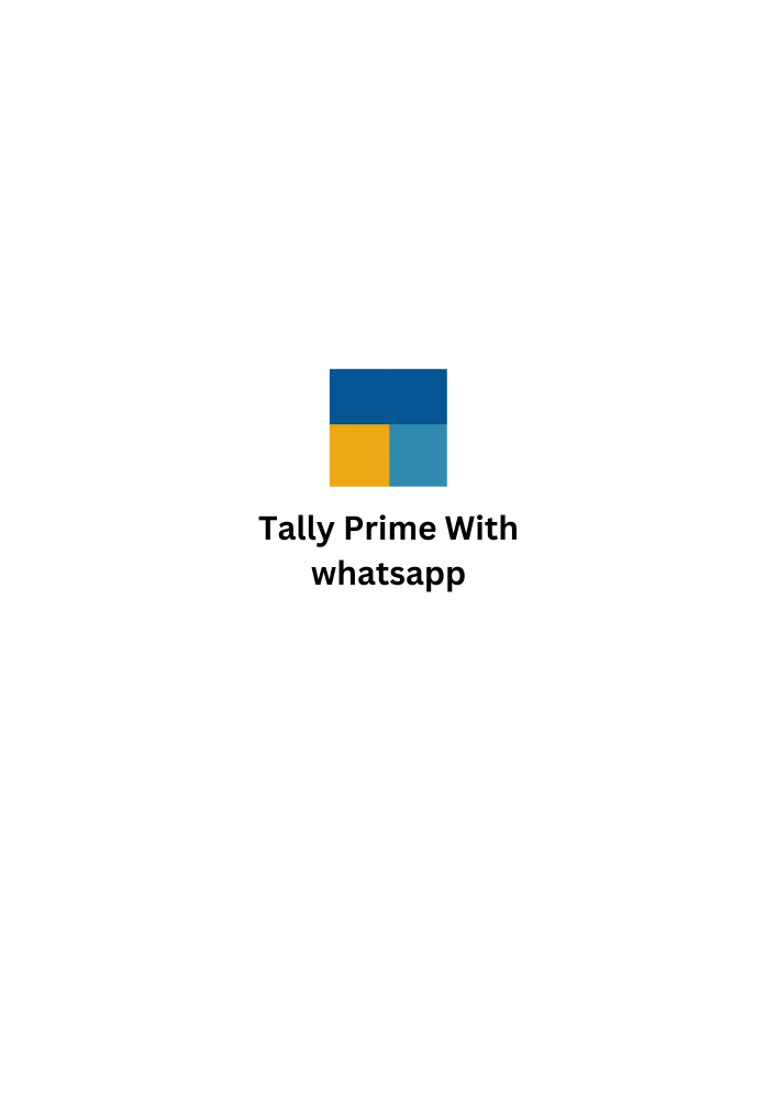 Tally Prime With Whatsapp - New Subscription